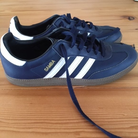 adidas samba navy blue